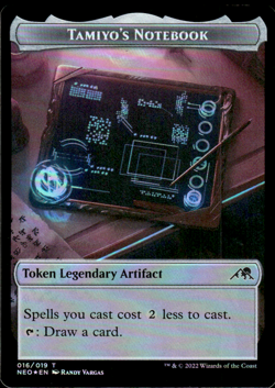 Samurai // Tamiyo's Notebook (016/019) Token - Foil MTG Kamigawa: NM - Image 2