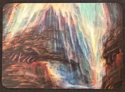 MOUNTAIN PEAKS SORCERY CONTESTED REALM GOTHIC FOIL EXCEPTIONAL SITE SP! - Image 2