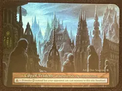 CITY OF TRAITORS SORCERY CONTESTED REALM GOTHIC UNIQUE SITE SP! - Image 1