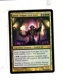 MTG SkeenAB Jarad Golgari Lich Lord FOIL from RTR. NM. - Image 1