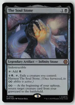 Magic: The Gathering - Marvel's Spider-Man - The Soul Stone - Foil - Mythic NM - Image 1