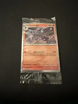 Pokemon TCG - Phantasmal Flames - Prerelease STAFF Promo Pack (SEALED) Set Of 4 - Image 1