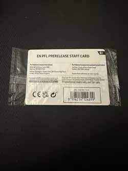 Pokemon TCG - Phantasmal Flames - Prerelease STAFF Promo Pack (SEALED) Set Of 4 - Image 3