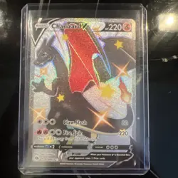 2020 Pokemon Shiny Charizard V Champions Path Secret Rare 079/073 - Image 1