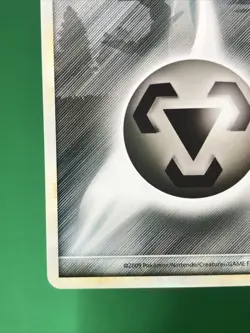 2009 Metal Energy HeartGold Collection Japanese Pokemon TCG LP Steelix - Image 3