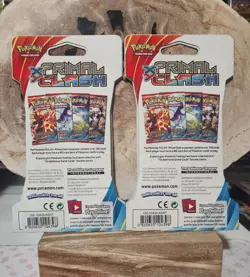 Pokemon XY x2 Primal Clash Sleeved Booster Packs Factory Sealed - Image 2