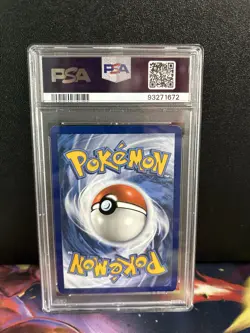 Ninetales Ex 186 Ultra Rare Pokemon 2023 Pokemon Mew En-151 PSA 8 - Image 2