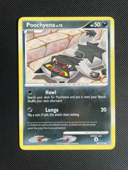 Poochyena Lv.12 - 86/127 - Common - Pokemon Platinum - Non Holo - LP - Image 1