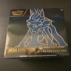 Mega Evolution Lucario ETB Pokemon Center Exclusive Elite Trainer Box - Image 1