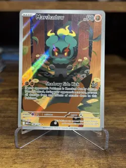 2025 Pokemon Mega Evolution MEG EN Marshadow IR #146/132 MINT - Image 1
