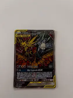 Pokemon TCG Moltres & Zapdos & Articuno GX SM210 Hidden Fate Promo - Image 3