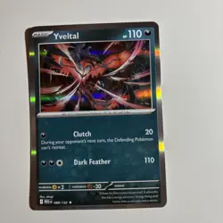 4x Yveltal Holo Rare Playset 088/132 Pokemon Mega Evolution English - Image 3