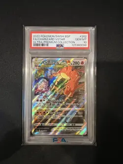 PSA 10 Charizard VSTAR 262 - Sword & Shield Black Star Promo - Gem Mint Pokemon - Image 1