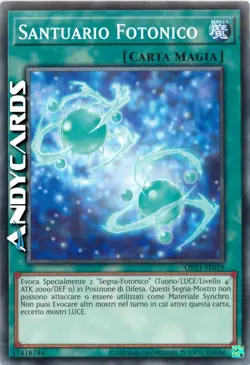 SANTUARIO FOTONICO • (Photon Sanctuary) • Comune • OP21 IT019 • Unl • Yugioh! - Image 1