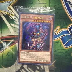 Yugioh! Curse Necrofear LDS3-EN009 Secret Rare Limited Edition Sealed NM - Image 1