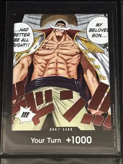 One Piece DON!! Two Legends Edward.Newgate 8 Card Lot - Image 2