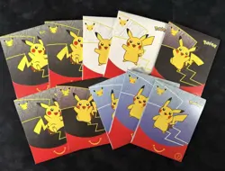 Lot of 10 Pokemon 25th Anniversary McDonalds Promo Cards Sealed Booster Packs - Image 1