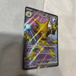 Pokemon Alakazam EX TCG Scarlet Violet-151 Holo Ultra Rare Card 188/165 - Image 2