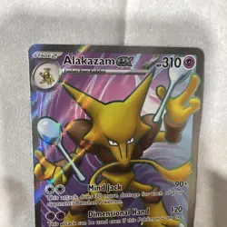 Pokemon Alakazam EX TCG Scarlet Violet-151 Holo Ultra Rare Card 188/165 - Image 3