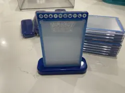 Pokemon TCG - Ultra Pro Magnetic Card Protector Case Blue Display Base Stand X10 - Image 5