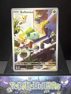 Pokemon Card Bulbasaur 143/142 Illustration Rare Stellar Crown Near Mint - Image 1