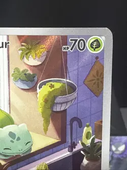 Pokemon Card Bulbasaur 143/142 Illustration Rare Stellar Crown Near Mint - Image 2