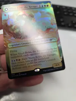 Magic Nicol Bolas The Ravager Arisen Foil Secret Lair R 1158 Sld En Mtg Tcg Card - Image 4