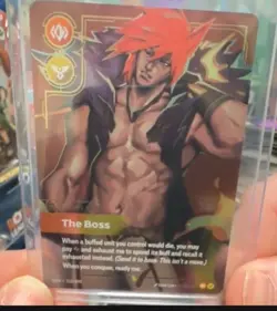 Riftbound Sett The Boss (Overnumbered) NM Foil Origins 310/298 - Image 1