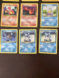 28 Vintage Pokemon Cards, Kanto Starters Pikachu/Charmander/Bulbasaur/Squirtle - Image 4