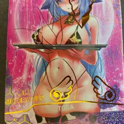 Maiden Party Series #5 -GR ERROR Card - Goddess Story - Bikini Anime - Foil - Image 2