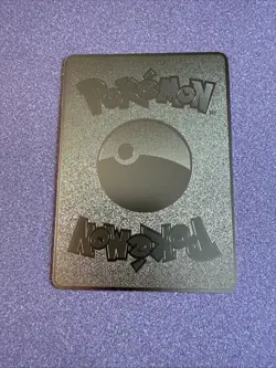 Pokemon Lucario VMAX Gold Metal Fan Art Card Limited Edition Collectible - Image 4