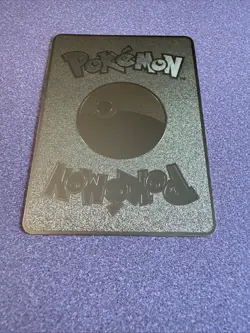 Pokemon Lucario VMAX Gold Metal Fan Art Card Limited Edition Collectible - Image 5