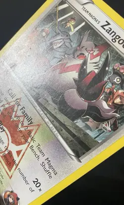 Team Magma's Zangoose 22/34 Double Crisis Regular (See Photos) Pokemon Card - Image 3