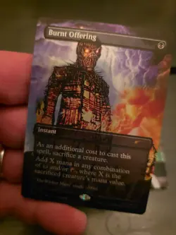 Iron MAIDEN Magic Burnt Offering Foil Secret Lair R 7047 Sld En Mtg Tcg Card - Image 4