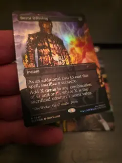 Iron MAIDEN Magic Burnt Offering Foil Secret Lair R 7047 Sld En Mtg Tcg Card - Image 5