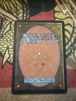 Mtg Magic Stronghold Shock Misprint Error Crimp Card - Image 3