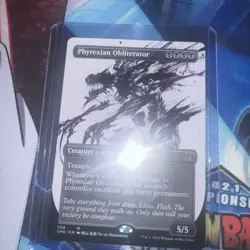 MTG English Phyrexian Obliterator (Showcase) NM Normal Phyrexia: All Will Be One - Image 1
