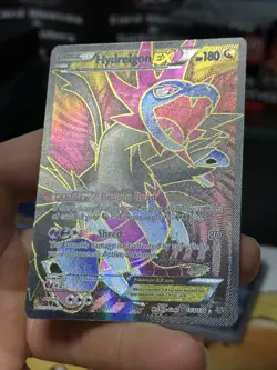 #3 Hydreigon EX 103/108 XY Roaring Skies 2015 Full Art Holo Pokemon Card TCG - Image 4