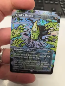 Magic The GATHERING KRARK'S THUMP Foil Secret Lair R 383 Sld En Mtg Tcg Card - Image 1