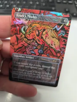 Magic The GATHERING KRARK'S THUMP Foil Secret Lair R 383 Sld En Mtg Tcg Card - Image 5