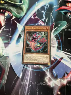 Snake-Eyes Poplar Ultra Rare 25LP-EN002 1st Edition Yu-Gi-Oh Card - Image 1