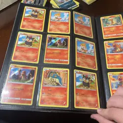 Pokemon TCG Card Collection Assorted Cards 2 Binders And 5 Stacks - Image 2