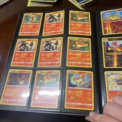 Pokemon TCG Card Collection Assorted Cards 2 Binders And 5 Stacks - Image 4