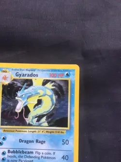 Pokemon Cards: Base Set Rare Holo: Gyarados 6/102 - Image 5