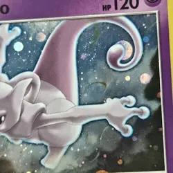 *SWIRL* Mewtwo SM77 Sun & Moon Ultra Rare Holo Black Star Promo Pokemon Card - Image 3