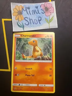 Pokemon TCG Charmander Burning Shadows 18/147 Regular Common Card | 2017 - Image 1