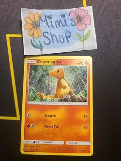 Pokemon TCG Charmander Burning Shadows 18/147 Regular Common Card | 2017 - Image 2