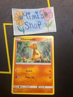Pokemon TCG Charmander Burning Shadows 18/147 Regular Common Card | 2017 - Image 3