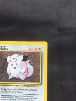 Pokemon Cards: Base Set Rare Holo: Clefairy 5/102 - Image 4