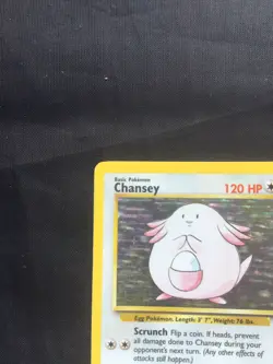 Pokemon Cards: Base Set Rare Holo: Chansey 3/102 - Image 3